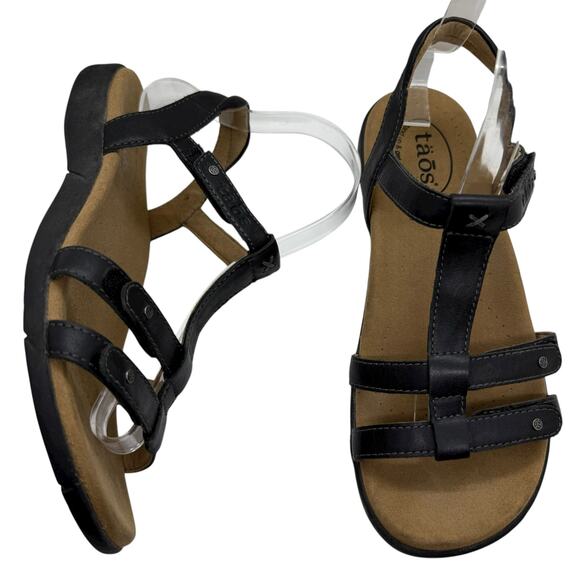 Taos Trophy 2 Sandals in Black size 8 - Picture 1 of 6